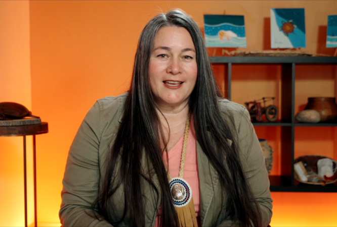 Knowledge Keeper Vanessa Lillie - Children Learning Through Story and Observation